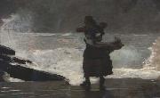 Winslow Homer The Gale (mk44) Sweden oil painting artist